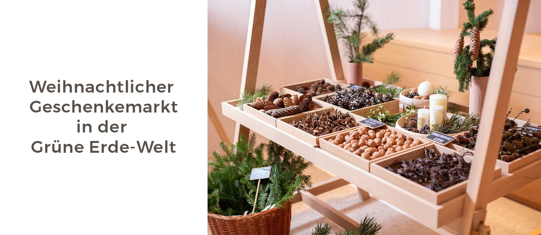 Weihnachtlicher Geschenkemarkt