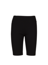 kurze Leggings aus Bio Baumwolle, schwarz