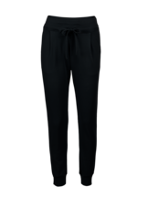 Yogahose aus Bio Baumwolle, schwarz