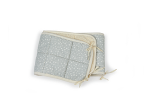 Gitterbettumrandung, Julie blaugrau/natur