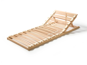 Flexibler Lattenrost, Kopfteil verstellbar mit Schulterabsenkung