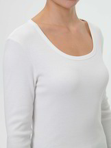 Schlafshirt aus Bio-Baumwolle, 11 weiss