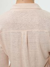 Blusenshirt aus Bio Leinen, pfirsich pastell