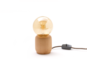 Tischleuchte Osino inkl. Leuchtmittel, Buche