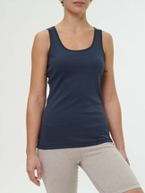 Top aus Bio Baumwolle, 81 mitternachtsblau