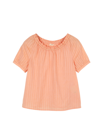 Bluse aus Bio-Baumwolle, 25 peach