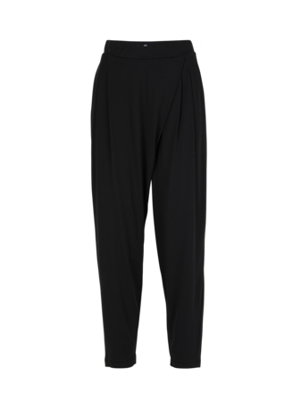 Yogahose aus Bio Baumwolle, schwarz