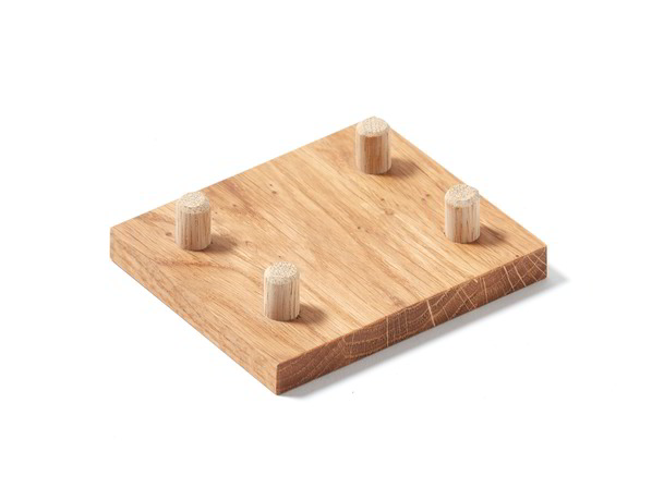 Verbindungsplatte für Sockel Esempio 