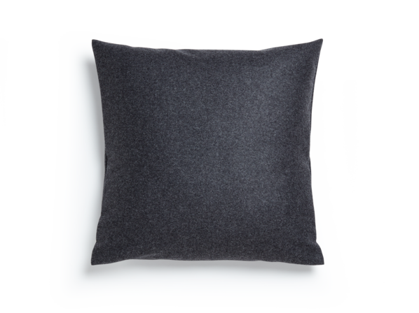 Sofakissen, Wollstoff Stavang Schiefer