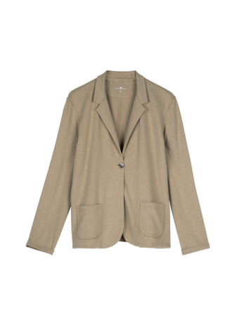 Jacke aus Bio Baumwolle/Hanf, olive