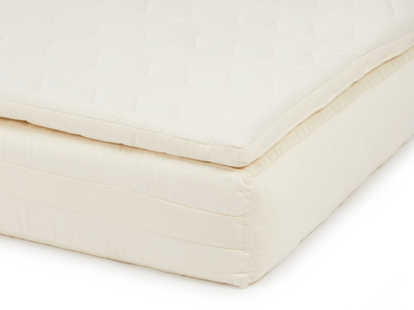 Matratzentopper Naturlatex/Baumwolle/Hanf/Nesselfaser, GOTS, NATURTEXTIL BEST