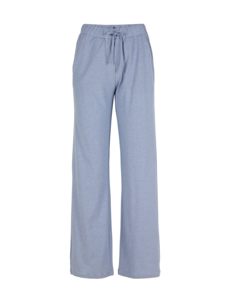 Lange Schlafhose aus Bio-Baumwolle, meerblau-weiss ringel