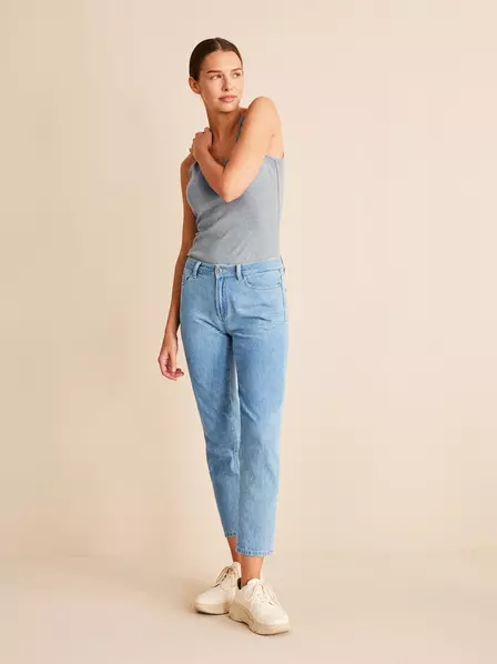 Jeans 7/8 Länge, 100 % Bio-Baumwolle | Grüne Erde