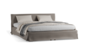 Bett Jukai Pur mit Bettrahmenhousse inkl. integriertem Lattenrost