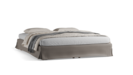 Bett Jukai Pur ohne Betthaupt mit Bettrahmenhousse inkl. integriertem Lattenrost