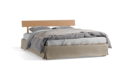 Bett Jukai Pur mit Bettrahmenhousse inkl. integriertem Lattenrost