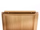 Regal Quintum Fachbrett, Nut unten, V1, Eiche