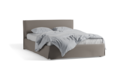 Bett Jukai Pur mit Bettrahmenhousse ink. integriertem Lattenrost