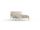 Bett Tenso mit Holzbetthaupt, Esche