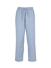 Lange Schlafhose, hellblau fischgrat