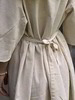 Kleid aus Bio-Baumwolle und Leinen, GOTS