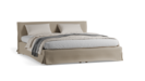 Bett Jukai Pur mit Bettrahmenhousse inkl. integriertem Lattenrost