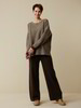 Pullover aus Yakwolle, yak fischgrat