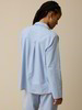 Schlafshirt, hellblau fischgrat