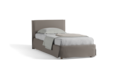 Bett Jukai Pur mit Bettrahmenhousse inkl. integriertem Lattenrost