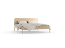 Bett Tenso mit Holzbetthaupt, Esche
