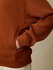 Sweatshirt aus Bio-Baumwolle, kastanie