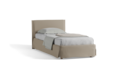 Bett Jukai Pur mit Bettrahmenhousse inkl. integriertem Lattenrost