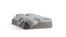 Bett Jukai Pur mit Bettrahmenhousse inkl. integriertem Lattenrost