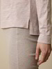 Langarmshirt aus Bio-Baumwolle, eisblau/erdbeere ringel
