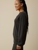 Sweater aus Bio Wolle, kohle