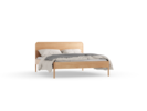 Bett Tenso mit Holzbetthaupt, Buche