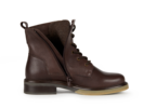 Stiefelette aus Bio Leder, mokka