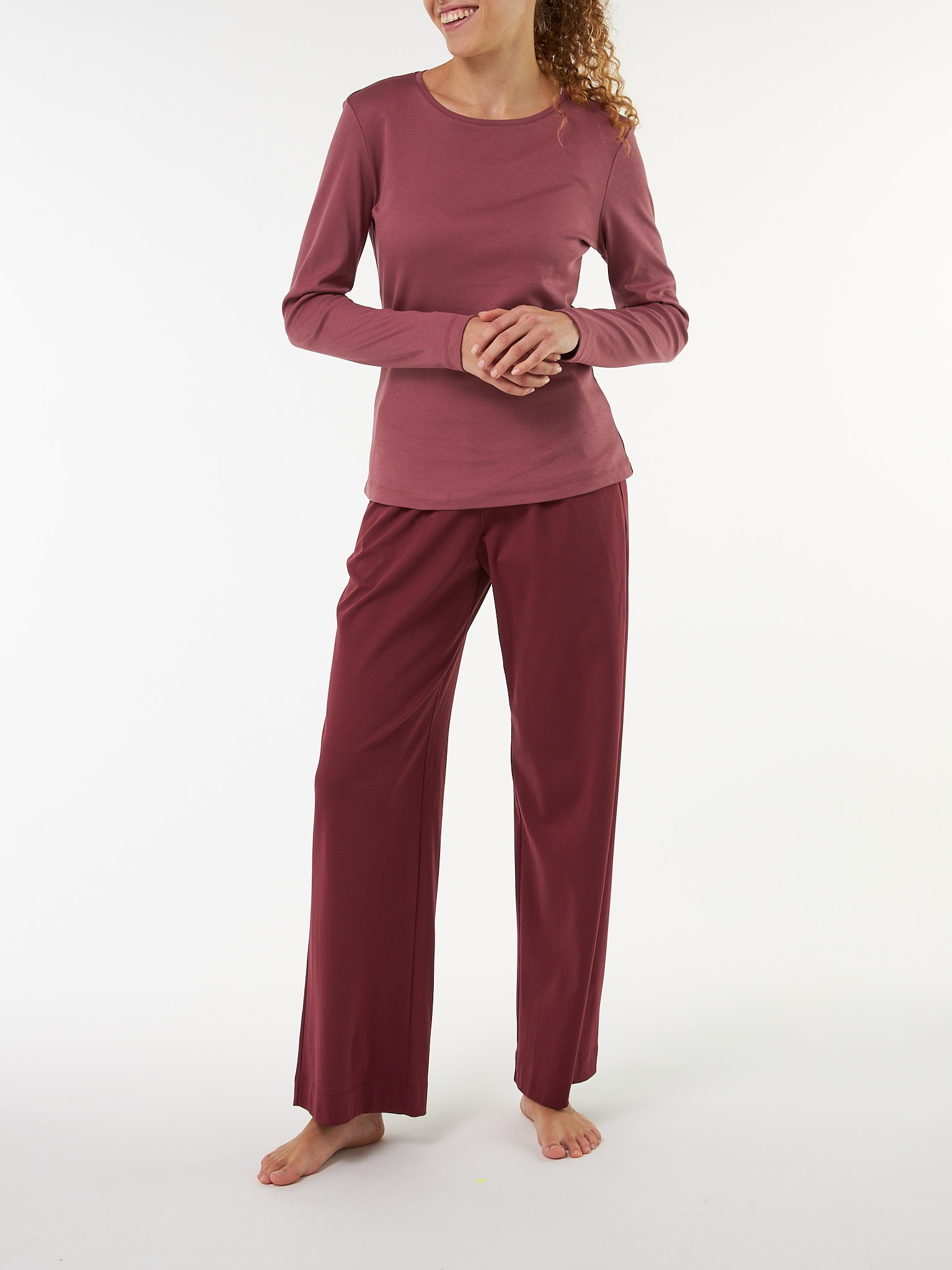 Langarmshirt aus Bio-Baumwolle, 29 traube