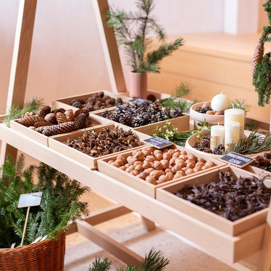 Weihnachtlicher Geschenkemarkt