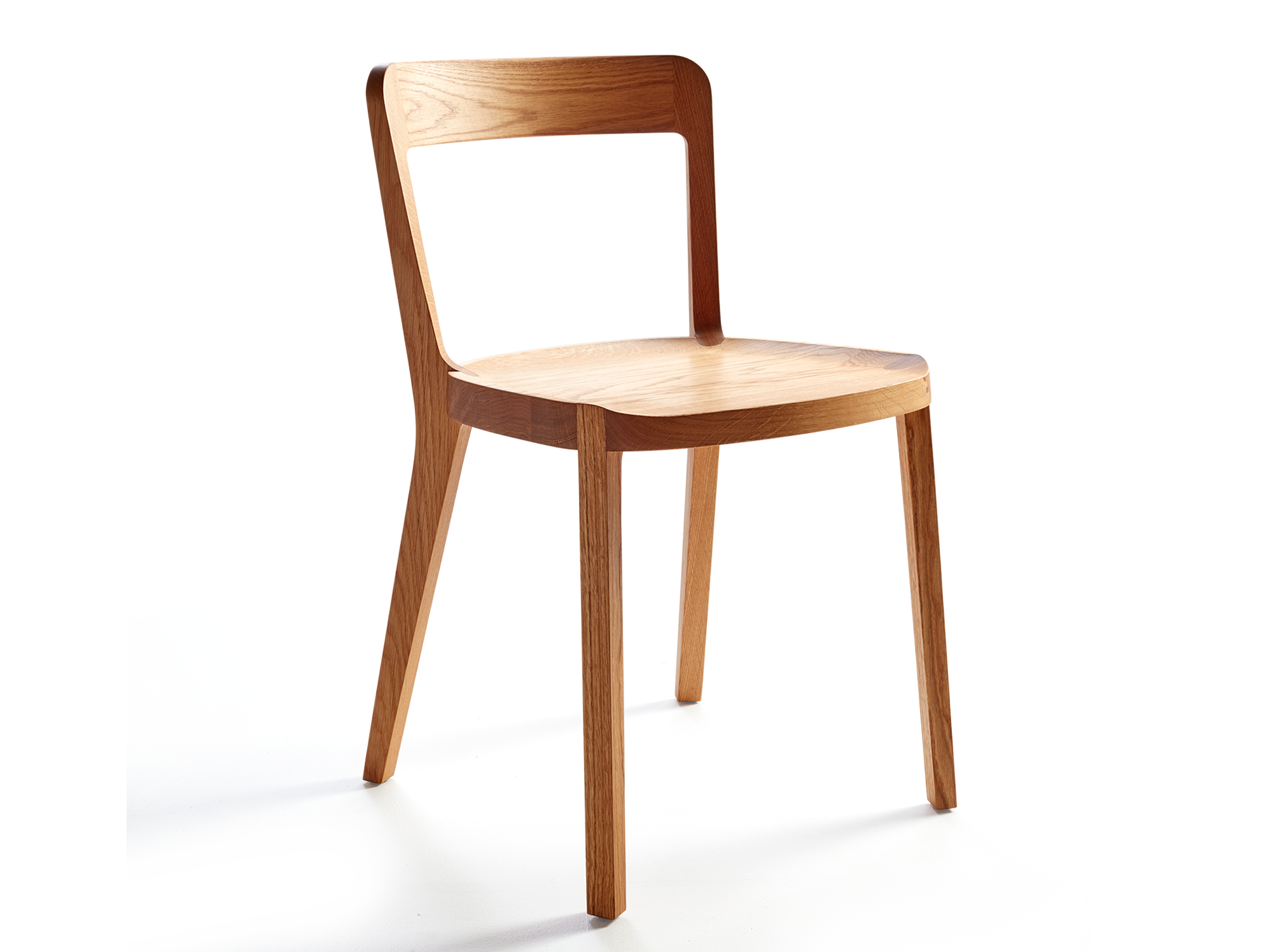Stuhl Asensio, ohne Armlehne, Eiche Stuhl Asensio, ohne Armlehne, Eiche