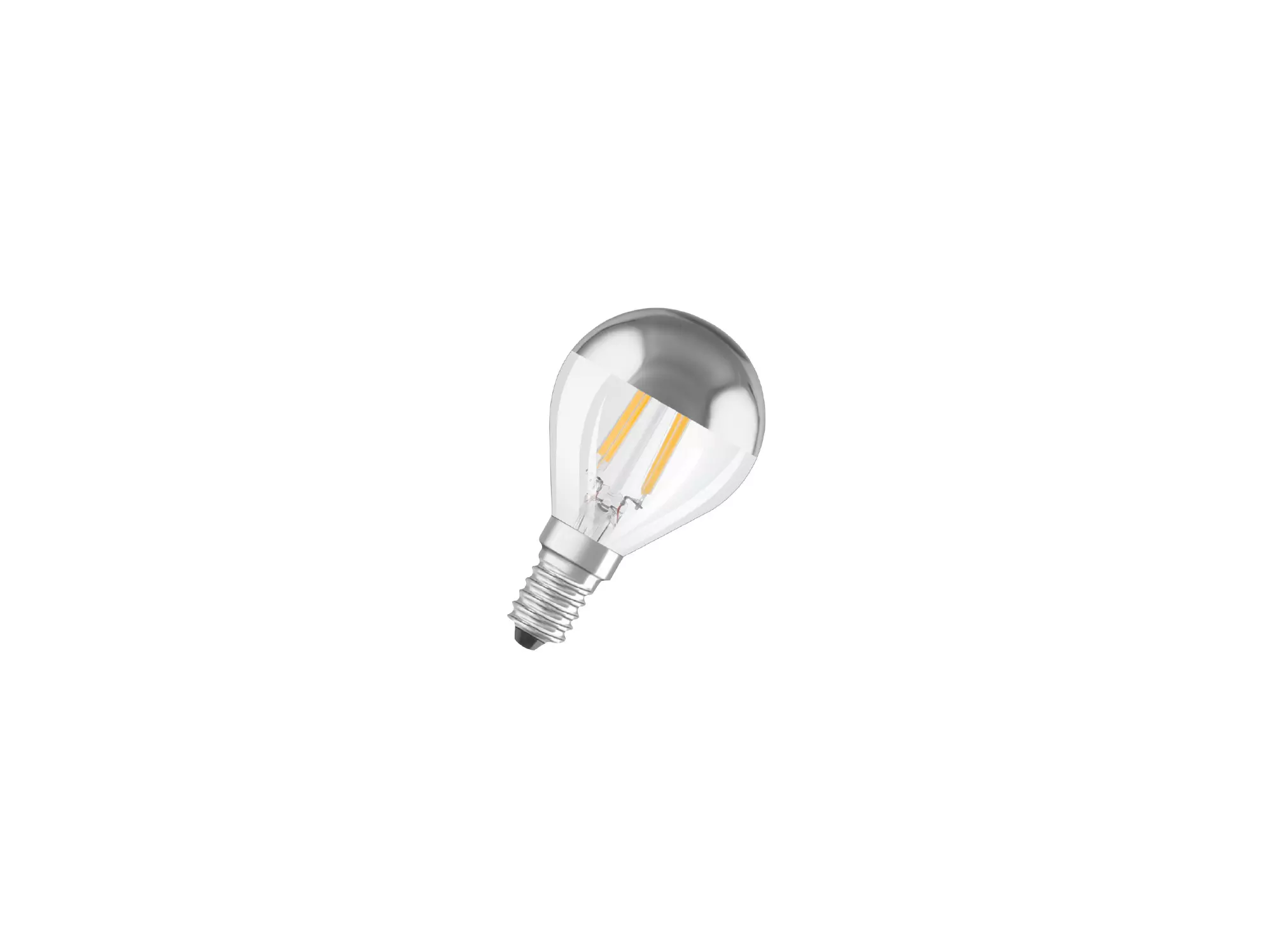 Filament LED Leuchtmittel Osram 4W verspiegelt E14 | Grüne Erde