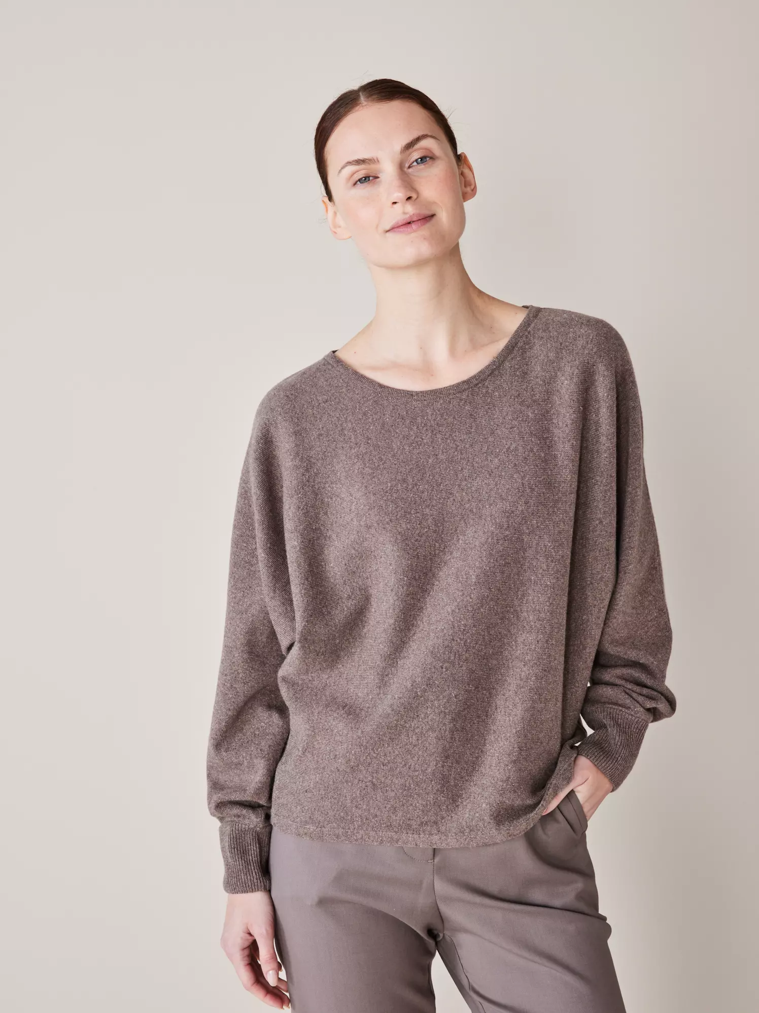 Pullover aus Bio-Baumwolle/Wolle | Grüne Erde